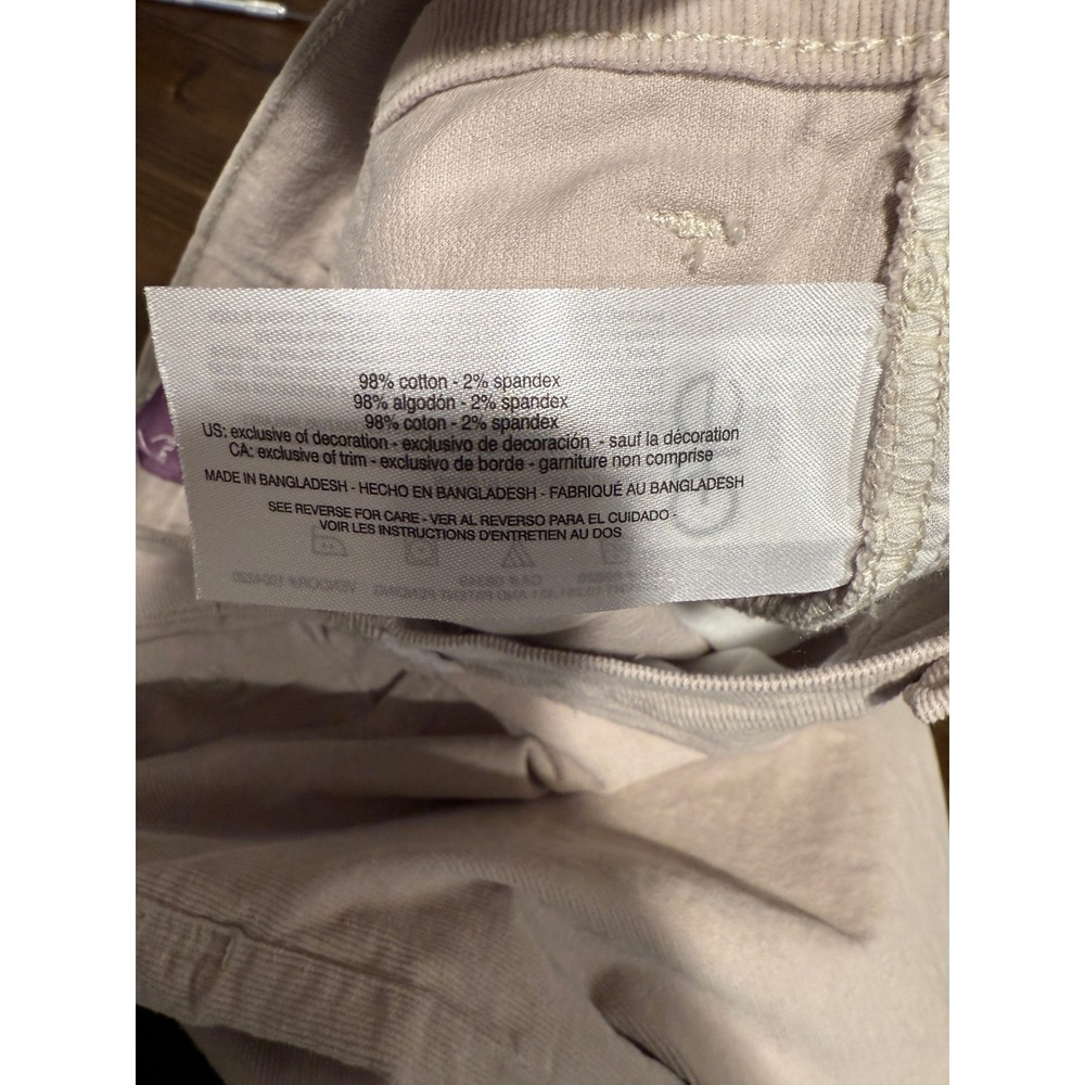 Gloria Vanderbilt Amanda 5 Pocket Jean Corduroy Stone Creek Women Size 18 - Picture 9 of 10